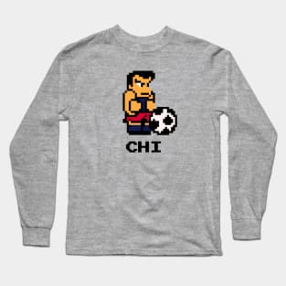 8-Bit Soccer - Chicago Long Sleeve T-Shirt